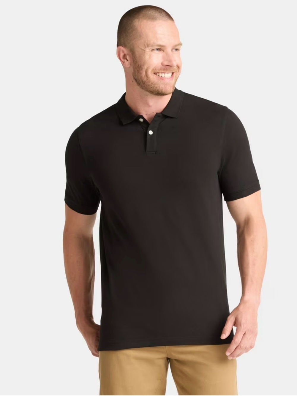 George Black Men's Polo Shirt - M